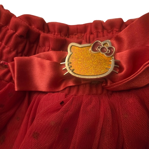 Hello kitty tulle holiday skirt for toddler 3t - Picture 2 of 3